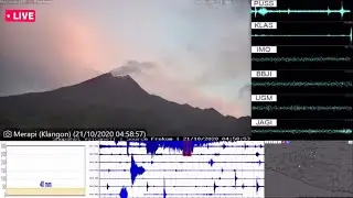 [LIVE] VOLCANO LIVE STREAMING MERAPI MOUNTAIN - CCTV GUNUNG MERAPI SIAGA 3