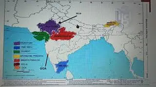 Std 4 (SST) chapter 1(our country) -Map work