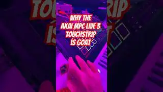 MPC Live 3 Touchstrip = Secret Weapon 🔥 | Why It&rsquo;s GOAT #akai #mpclive3 #livewired808 #beatmaking