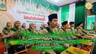 Khataman & Imtihan Ke-6 Lembaga Pembinaan Dewasa (LPD) Metode Qiraati Kecamatan Sedati
