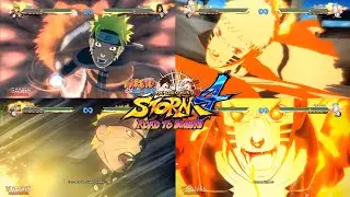 [60 FPS] All Naruto Uzumaki Ultimate Jutsu | Naruto Ultimate Ninja Storm 4 Road To Boruto