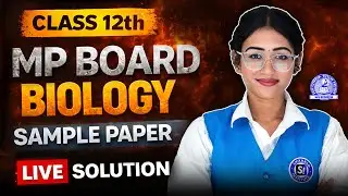 Class 12 Biology 👩&zwj;🔬 Sample Paper Solve 2026 | Himanshi Mam 🎯