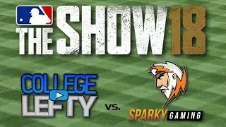 FRIENDLY GAME VS SPARKY GAMING!! MLB THE SHOW 18 DIAMOND DYNASTY!
