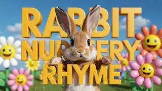 Bunny Rain Song | Cute Rabbit Nursery Rhymes and Fun Music for Kids About Weather and Play