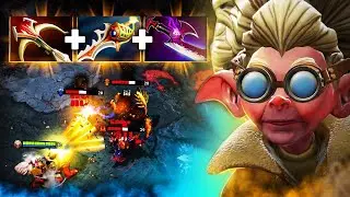 Безумный 1100GPM Snapfire Hard Carry 35 убийств🔥Divine Rapier + Daedalus One Shot 7.39d