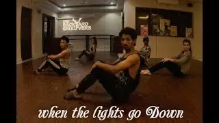 WHEN THE LIGHTS GO DOWN | The Backyard Groovers | Matt Simons | Ashish Gupta Choreograpghy