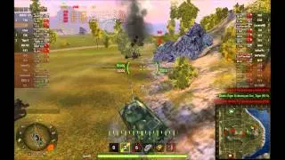 World of Tanks gameplay Chinese 110