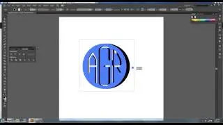 Create a Circle Monogram using Adobe Illustrator