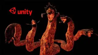 Hell worm (Unity engine ready model)