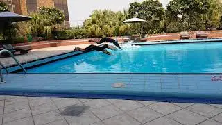 UMK's students performing diving
