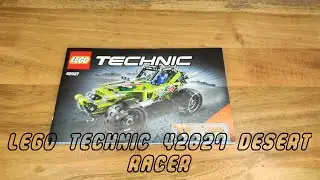 Lego Technic 42027 Desert Buggy speed build up