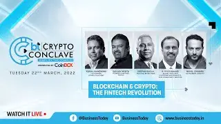 Blockchain & Crypto: The Fintech Revolution #BTCryptoconclave #Crypto