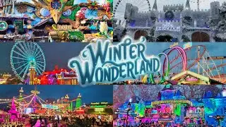 🎢🎡 Visit to Winter Wonderland at Hyde Park, London