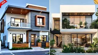 Simple & Stylish Modern Front Elevation Designs for Small & Big Homes | 3D Modern Front Elevation|