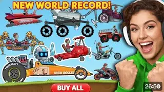 One Mistake = Instant Disaster 💀 | Hill Climb Racing