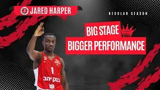 Jared Harper SILENCES Maccabi Tel Aviv with 30 PTS & 6 AST in a Masterclass Performance!