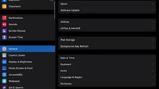 Customize control center on iPad