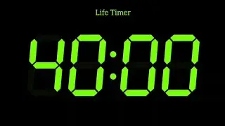 40 Minutes Countdown Timer | Loud Alarm at End 🔔 #countdown #timer 
