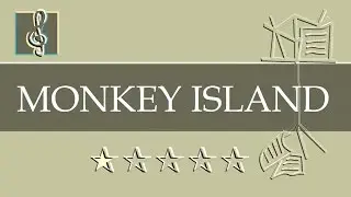 Video Sheet Music Bb - The Secret of Monkey Island - Main Theme (Guitar chords)