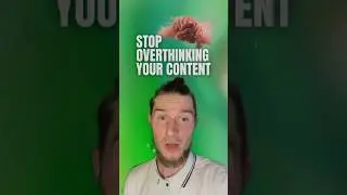 4 Steps to Crush Content Overthinking Instantly 🧠