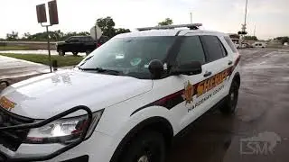 5-7-20 , Extremely Large Hail With Vehicle and Building Damage, Quanah TX.