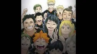 –Я их очень люблю😭 (А ещё..Цуки, с днём рождения!) #haikyuu #karasuno