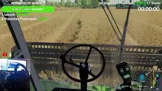 🚜POLSKA WIEŚ #40🚜KRAJEŃSKIE POLA🚜BIZON Z040 ŻNIWA🚜FARMING SIMULATOR 22 LIVE NA ŻYWO🚜