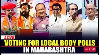 LIVE: Voting for Local body polls in Maharashtra | Mumbai | Nagpur | Pune | MVA | MNS | BJP | BMC 20