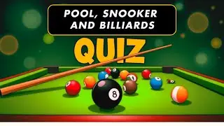 Pool, Snooker & Billiards Quiz | Test Your Knowledge!