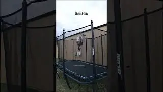 SUPER HARD TRAMPOLINE TRICKS😱😳 #Flips #viral #trampoline