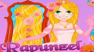 DISNEY PRINCESS | Rapunzel Wedding Braids | English Episode | Princess (Game for Children)