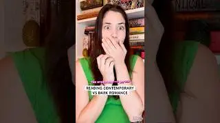 BOOK TROPES: Contemporary vs dark romances | #booktube #romancebooks #romance