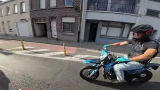 Sherco sm-rs 50 | belgium roads | pov