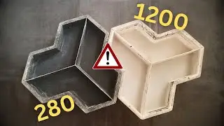 Concrete Tuff Tiles Molds Selection | کنکریٹ ٹف ٹائلز کے سانچوں کا انتخاب