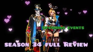 season 34 full review upcoming events mp40 conform event today event review