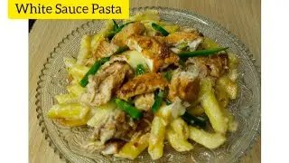 White Sauce pasta | Delecious Pasta Recipe By Cooking With Farheen ♥️ 