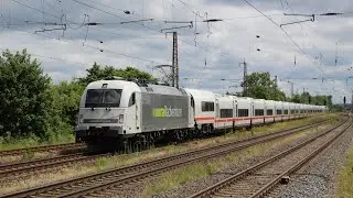 Rail Adventure 183 500 Mit DB Talgo 230/Rail Adventure 183 500 with Talgo 230 at Saarmund - 31/5/24