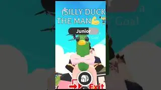 Introducing SILLY DUCK THE MAN #adoptme #roblox