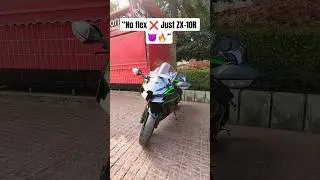 Kawasaki Ninja on new bike #popular #trending #youtubeshorts #bikelover #automobile #superbike #vlog