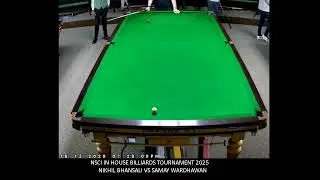NSCI IN HOUSE BILLIARDS TOURNAMENT 2025