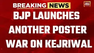 BJP Launches Another Poster War On Kejriwal | Arvind Kejriwal House | Kejriwal house Renovation