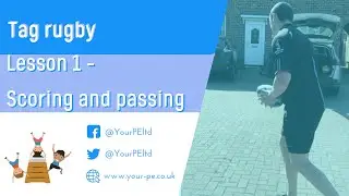 Tag rugby lesson 1
