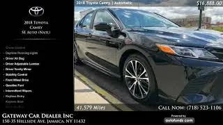 Used 2018 Toyota Camry | Gateway Car Dealer Inc, Jamaica, NY
