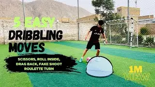 Learn 5 Easy Dribbling Moves in 2 Minutes &ndash; Football Tutorial for All Levels