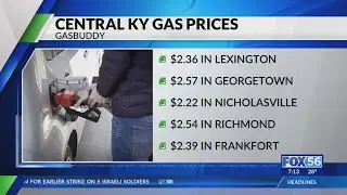 Central KY gas price
