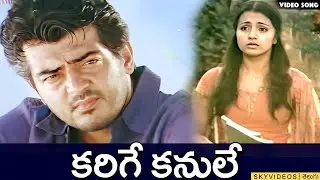 Poorna Market Movie Karige Kanule Video Song | Ajith Trisha @skyvideostelugu