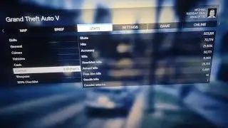 Grand Theft Auto V Michael De Santa Combat Statistics 