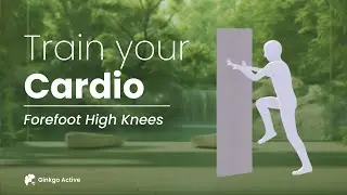 Improve cardio? All you need is a wall #cardio #exercise #home