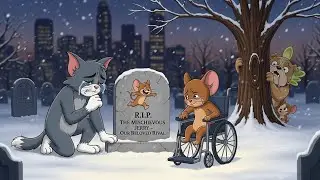 Jerry Breaks His Spine Falling... Tom Builds Him a Wheelchair!😭♿