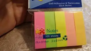 I Фора Бумага для заметок 100 шт  Note paper 100 sheets Украина Ukraine 20220105